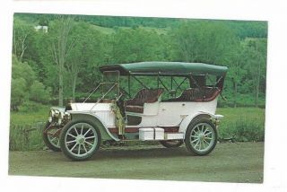 Vintage Post Card Showing 1909 Peerless Model 19 7 - Pass Touring Car