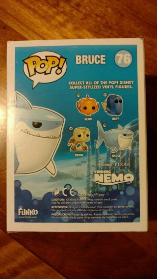 Finding Nemo Funko POP Disney Bruce the Shark 76 Vaulted 2