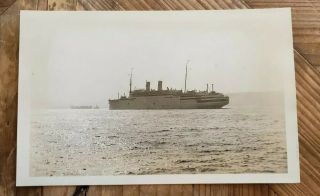 M.  S.  Gripsholm Swedish American Line Ocean Liner Photo Postcard
