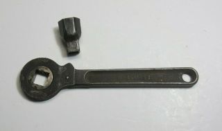 Antique Vintage W & M Co.  3/4 " Square Drive Ratchet Wrench