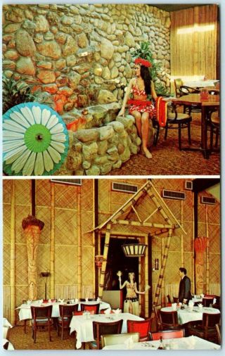 Syosset,  Long Island Ny Mah Jong Restaurant Chinese Restaurant C1960s Postcard