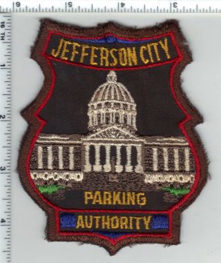 Jefferson City Police (missouri) Parking Authority Patch From 1970 