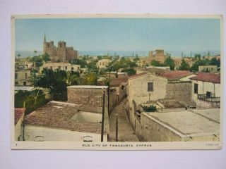 Cyprus: 2 Postcards,  Historical Map & Famagusta. 5