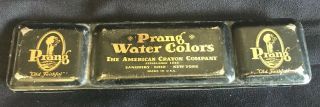 Vintage Prang Water Colors Tin " Prang Old Faithful "