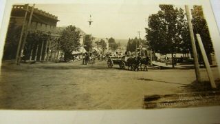 Antique Early 1900s Harrington Washington Memorial Day Real Photo Postcard