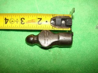 Vintage TRUE TEMPER 4 oz Ball Peen Hammer No.  1504 Jeweler Toolmaker Made In USA 2