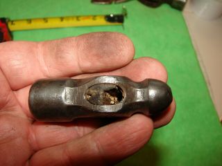 Vintage TRUE TEMPER 4 oz Ball Peen Hammer No.  1504 Jeweler Toolmaker Made In USA 5