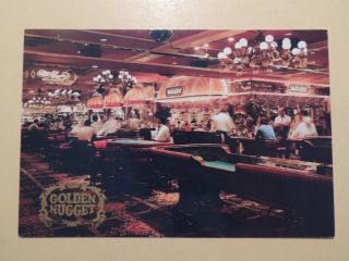 Golden Nugget Hotel Casino Las Vegas Nevada Vintage Postcard