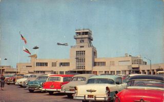 Postcard Lockheed Air Terminal In Burbank,  California 122201