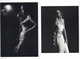 2 Continental Postcards Eartha Kitt By Ernst Haas,  Josephine Baker By L.  Aigner