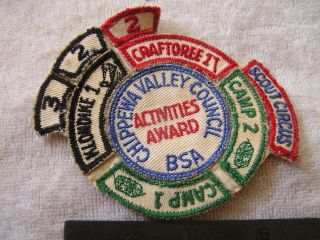 Vintage Chippewa Valley Council Bsa Patch