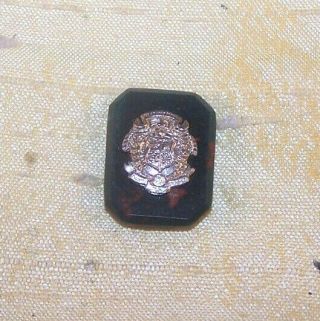 Antique Lambda Chi Alpha Fraternity Small Crest Ring Insert Jewelry Old