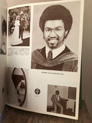 Meharry Medical College 1974 Yearbook Nashville TN African American Black School 3