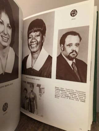 Meharry Medical College 1974 Yearbook Nashville TN African American Black School 6