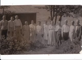 Old Photo Portland Oregon Apostolic Faith Baptizing 1900s Postcard Size