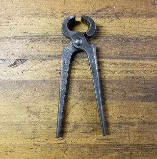 Rare Antique Blacksmith Nippers Tongs • Vintage Anvil Vise Forge Tools ☆germany