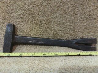 Antique Vintage Nox Tox Box Terrier Style Crate Hammer Nail Puller