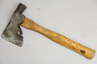 Antique Plumb Hatchet Axe Head Hammer England Estate Find