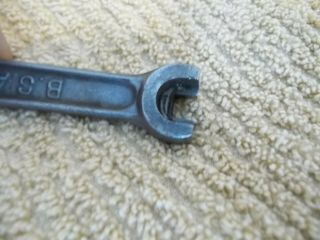 Vintage B.  S.  A.  Motorcycle Wrench