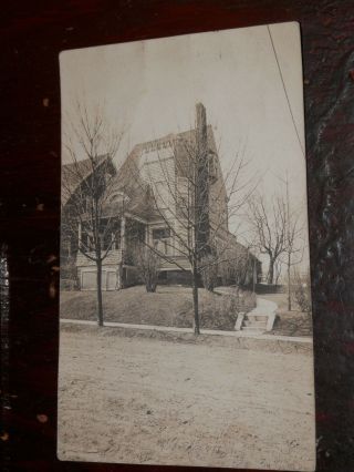 Yonkers Ny - Old Real - Photo Postcard - House - Tait Residence - Rppc