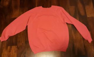 Alpha Kappa Alpha Sorority AKA pink sweatshirt with Crest.  Vintage (sz XL) 4