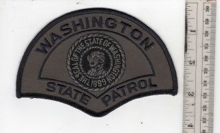 Washinton State Patrol Swat Police Patch
