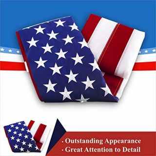American Flag 4 x 6 Feet Tough Tex The Strong Long Lasting US Nylon Flag USA 5