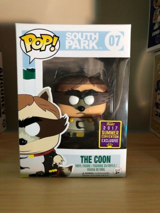 Funko Pop South Park The Coon 2017 Summer Con Exclusive