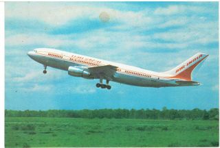 Postcard Air India - Airbus A - 300 (airline Issue)