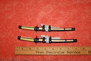 1 Of 2 Tomahawk Japanese Samurai Sword Letter Opener Stainless Steel