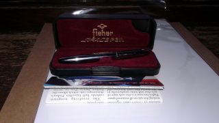 Vintage Fisher Space Pen W/ Case And Insert