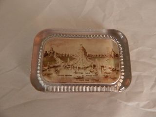 Louisiana Purchase Paperweight For Festival Hall In St.  Louis,  Mo Missouri 1904