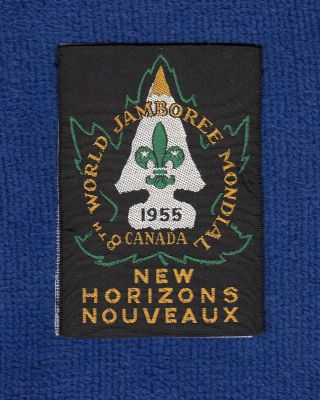 M910 8th World Scout Jamboree 1955 - Participation Patch -