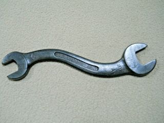 Vintage J H Williams 3/4 " X 7/8 " Open End Light Service Wrench 681a