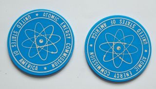 1964 - 65 NY World ' s Fair Irradiated Dime Souvenir Atomic Energy Commission 2