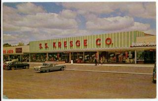 C1960 Quincy Illinois S S Kresge Co In Shopping Center
