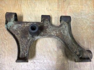 Antique Champion 102 - 3 Blacksmith Drill Frame Parts Anvil Forge Interest.