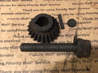 Spindle Gear Model " No 0 " Post Drill Press Blacksmith Antique Cast Iron