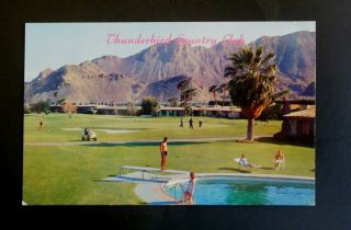 Thunderbird Golf/country Club - Swim Suits - Palm Springs,  Calif - 1960 Modern Postcard