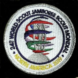 Rare 24th 2019 World Scout Jamboree Official Wsj Theme Logo Badge Patch