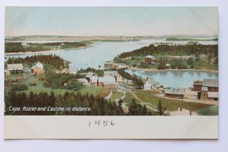 Old Udb Postcard Cape Rozier And Castine In Distance,  Maine,  Pre 1907