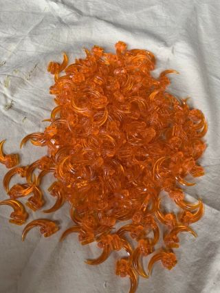 330 Plastic Orange 1” Eagle Claws