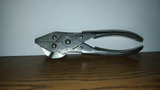 Vintage Sargent Tool Co.  6 1/2 " Bernard Parallel Jaw Pliers Wire Cutters