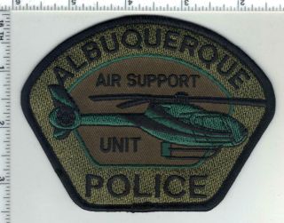 Albuquerque Police Air Support Unit (mexico) 1st Issue Camo Shoulder Patch