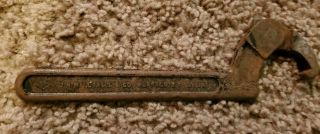 Adjustable Hook Spanner Wrench J H Williams 1 1/4 " To 3 " Inch Capacity 472 Usa