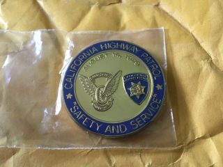 California Highway Patrol State Police Challenge Coin 2