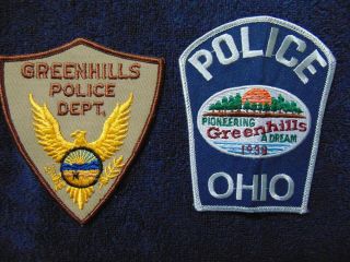 Ohio Police Patch 2 Patches