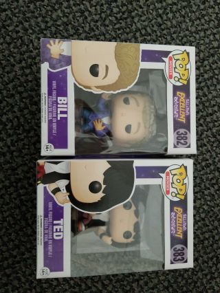 Funko Pop Bill And Ted Adventure Vaulted Set Of 2 -