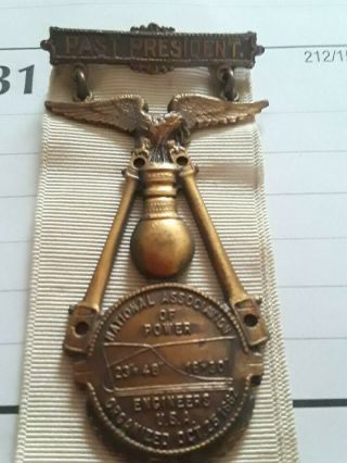 National Association Of Power Engineers Past President Medal