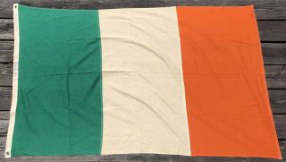 Vintage Ajax Paramount Ireland Irish Flag 100 Cotton 100 Cotton 3”x5”